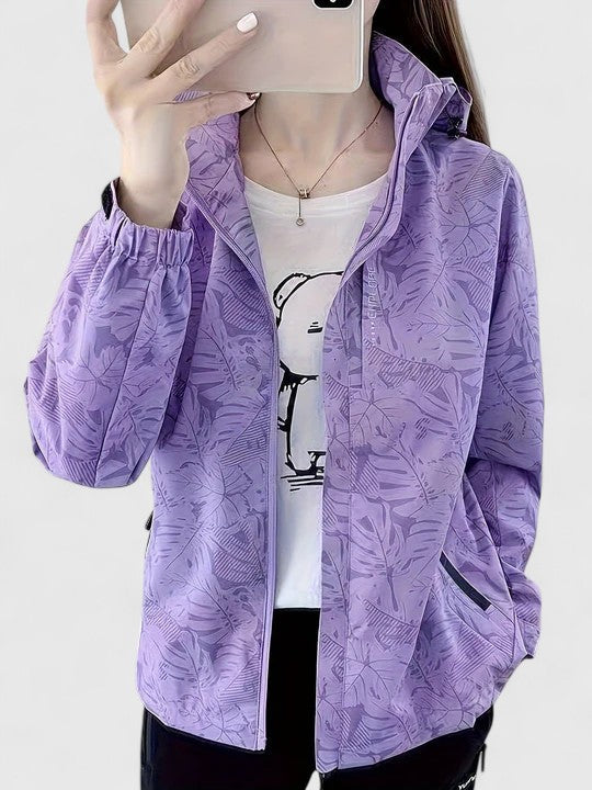 THANYELLE | FLORAL HOODED JACKET