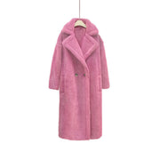 Jazlyn | Long Textured Lapel Coat