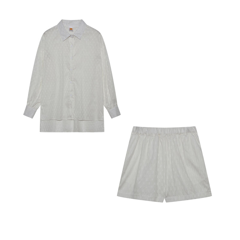 ELIZABETH | COTTON BUTTON-FRONT CO-ORD SET