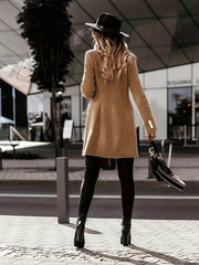 Tomasa | Double-Breasted Long Coat