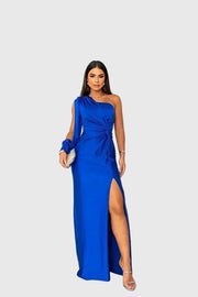Bozena | Elegant Flowing Maxi Evening Dress