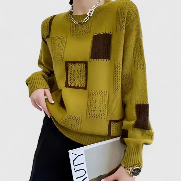 AYMBR | ROUND-NECK DRESS