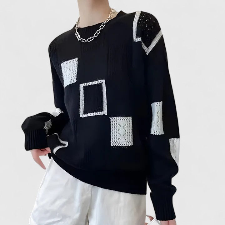 AYMBR | ROUND-NECK DRESS