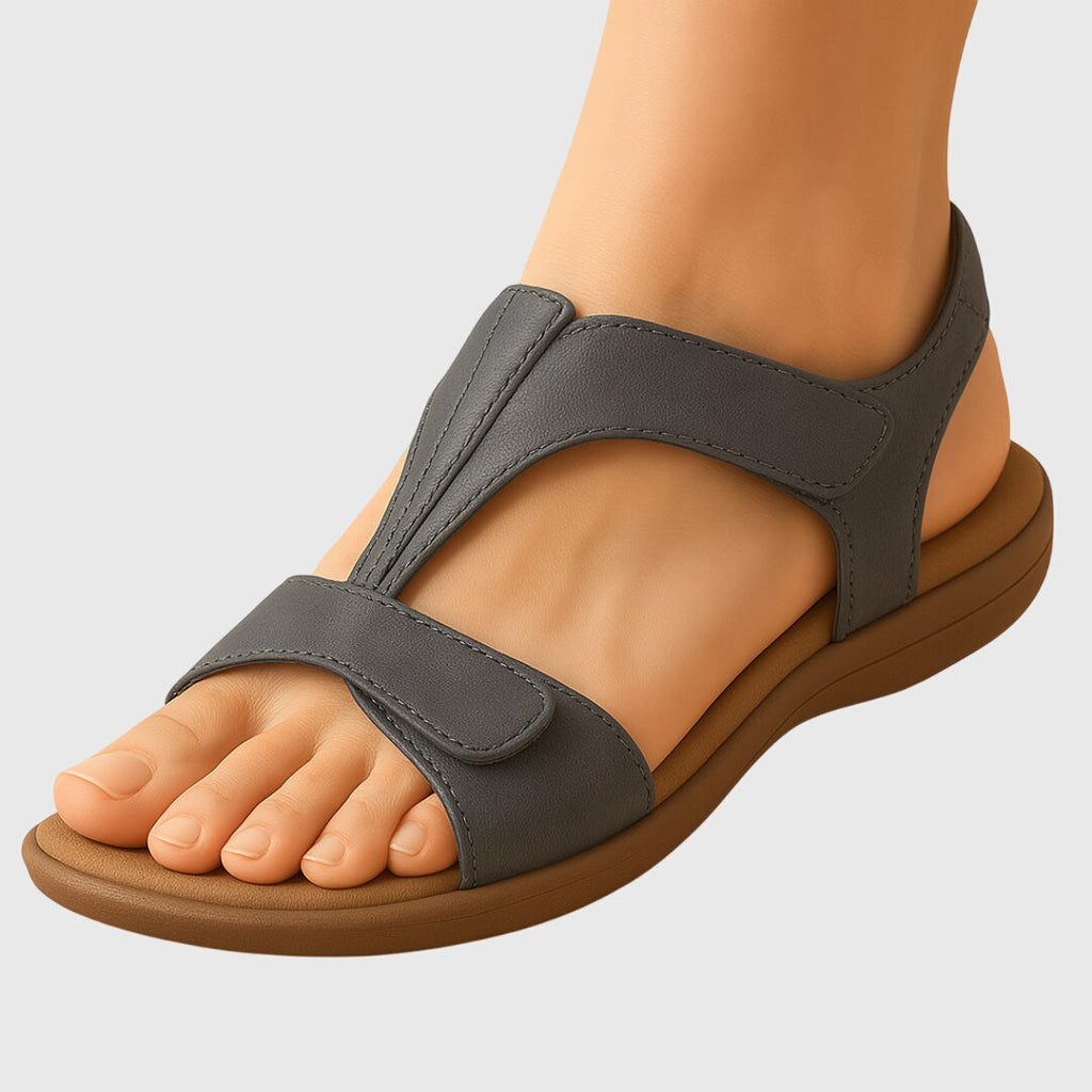 QUINN | SLIP-ON CUSHIONED SANDALS