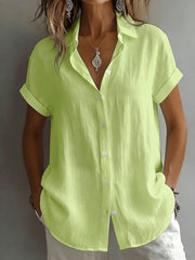 Tyeshia | Collared Short-Sleeve Shirt