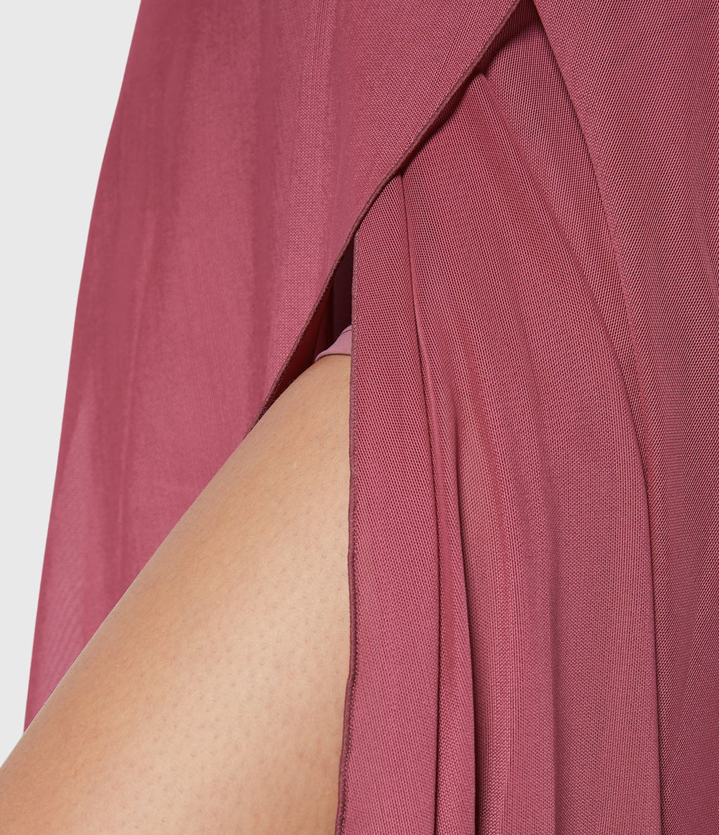 MELANIE | ELASTIC-WAIST FLOWING SKIRT