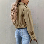 Rebekah | Cropped Utility Jacket