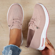 Jacquetta – Orthopaedic Knit Slip-On Trainers