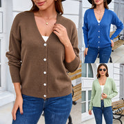 Shekinah | V-Neck Button Cardigan