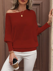 Lasonya | Boat-Neck Jumper