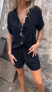 Aarini | Lightweight Button-Front Set
