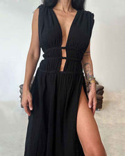 Zolla | Texture Dress With Split