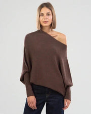Maryelizabeth | Wide-Neck Jumper