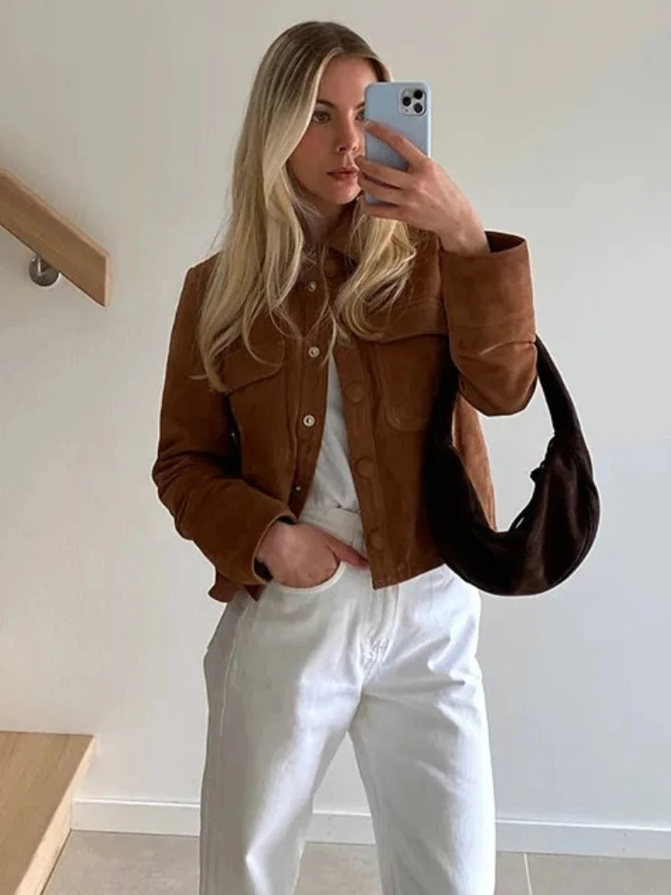 Lakisha | Cropped Pocket Jacket