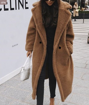 Cristi | Double-Breasted Lapel Coat