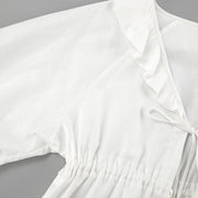 Alexandra | Set With Ruffle Top And Shorts