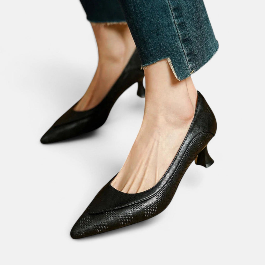 LEREN AMARA | LEATHER HEELS