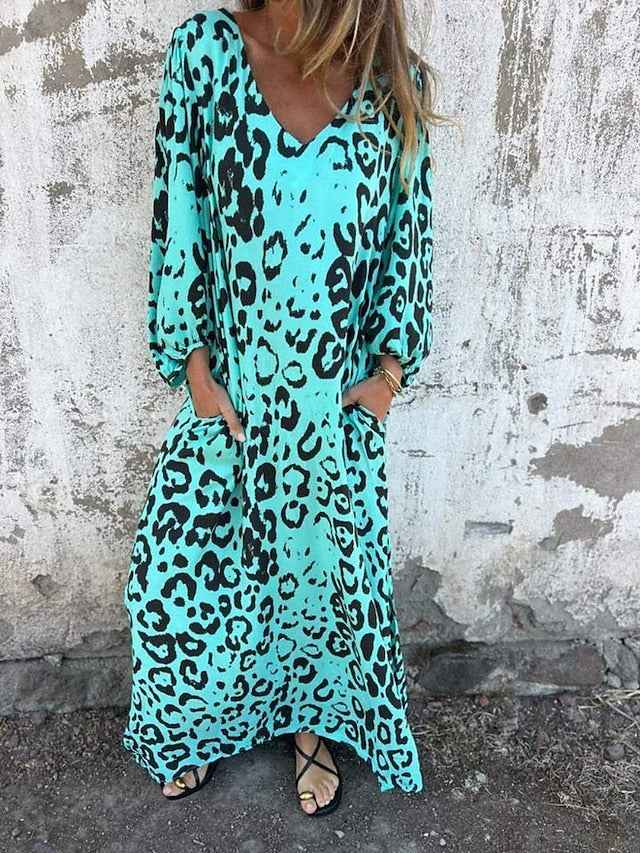Jessa | Maxi Dress Leopard