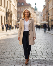 Tarah | Single-Breasted Lapel Coat