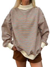 Latavia | Striped Sweatshirt