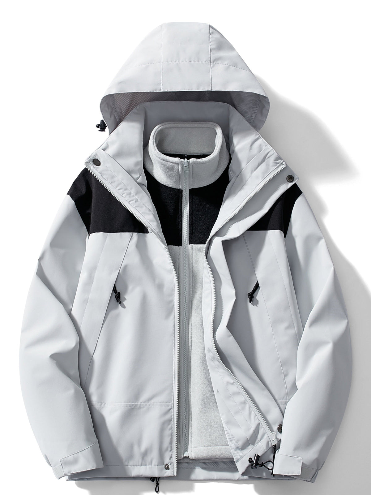 Tammi | Hooded Colour-Block Jacket
