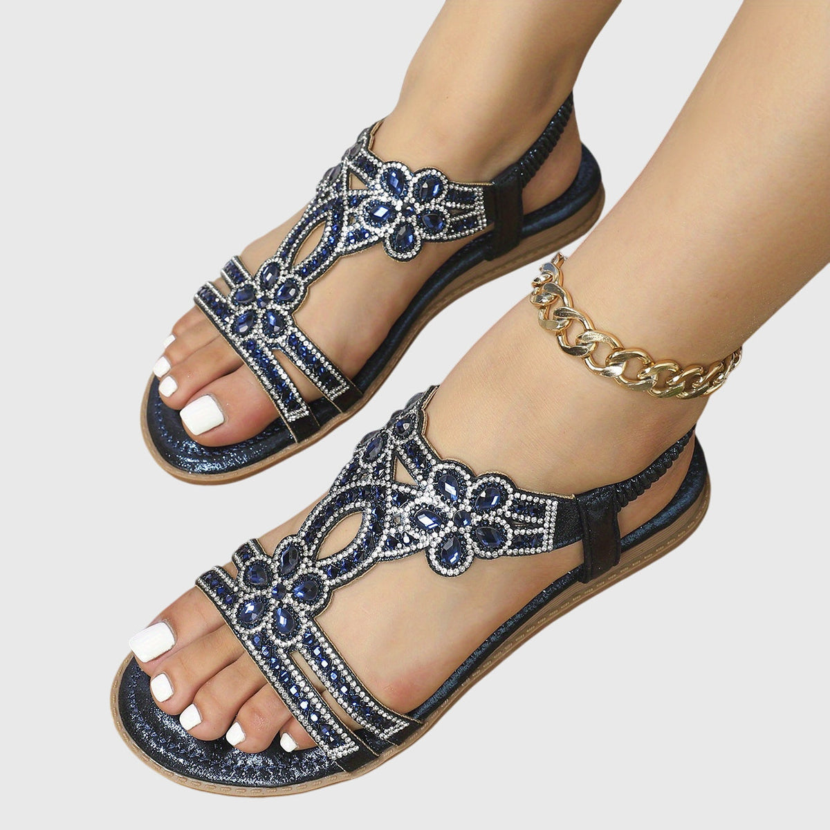 CADENCE | QUILTED CUSHIONED SANDALS