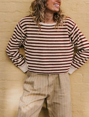 Mignon | Striped Round-Neck Jumper