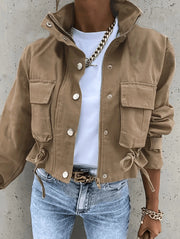 Rebekah | Cropped Utility Jacket