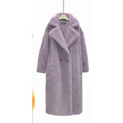Jazlyn | Long Textured Lapel Coat