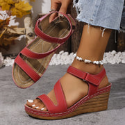 Marycatherine | Buckle-Strap Wedge Sandals