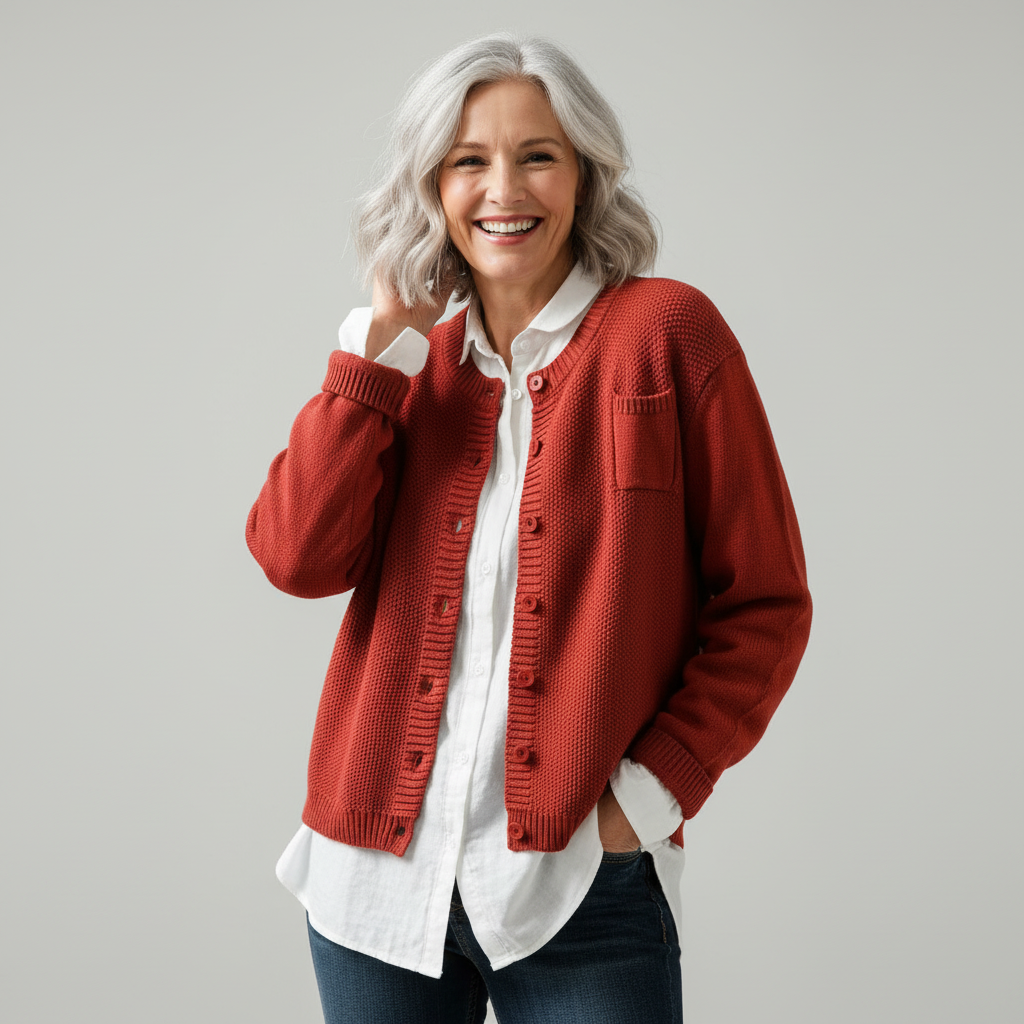 Kyli | V-Neck Button Cardigan