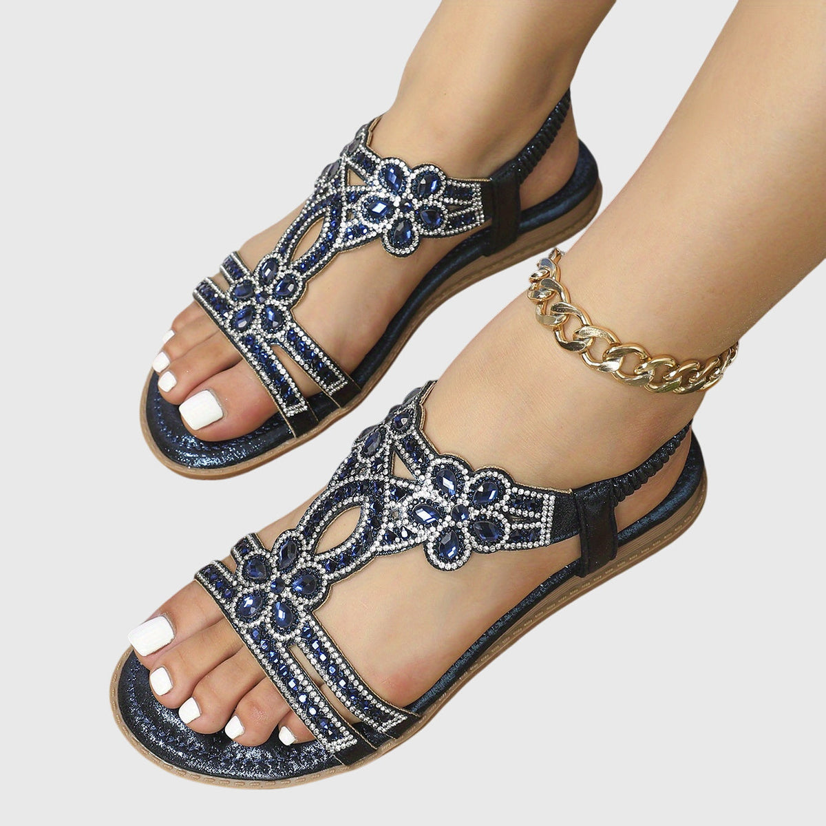 CADENCE | QUILTED CUSHIONED SANDALS