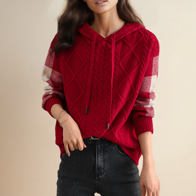 Emily | Knitted Hoodie