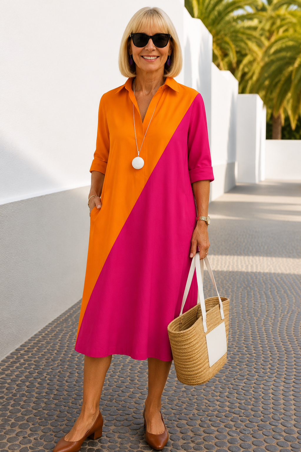 KAYLA | FLOWING MIDI DRESS