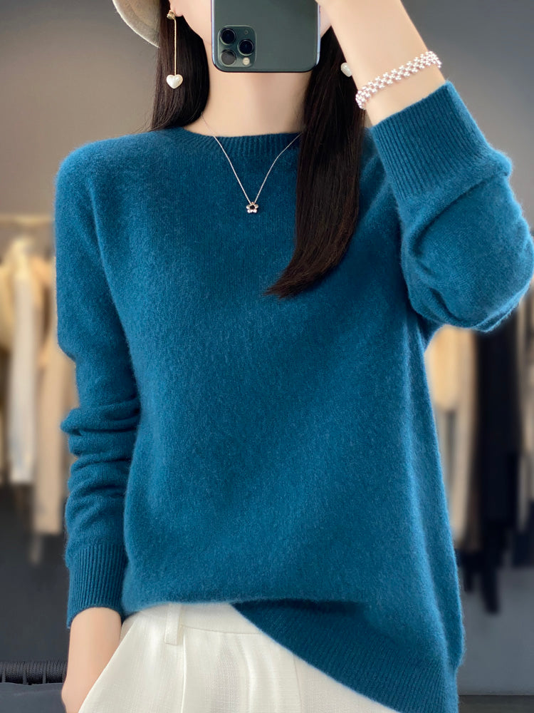 Anette | Comfortable Cotton Jumper