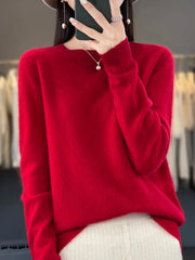 Anette | Comfortable Cotton Jumper