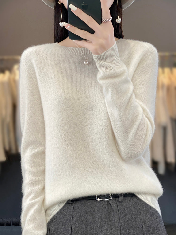 Anette | Comfortable Cotton Jumper
