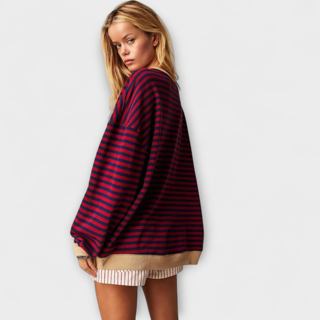 MARY | STRIPED OVERSIZED DRESS