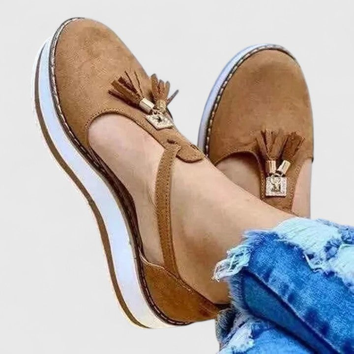 HAYLIE | SUEDE SLIP-ON LOAFERS