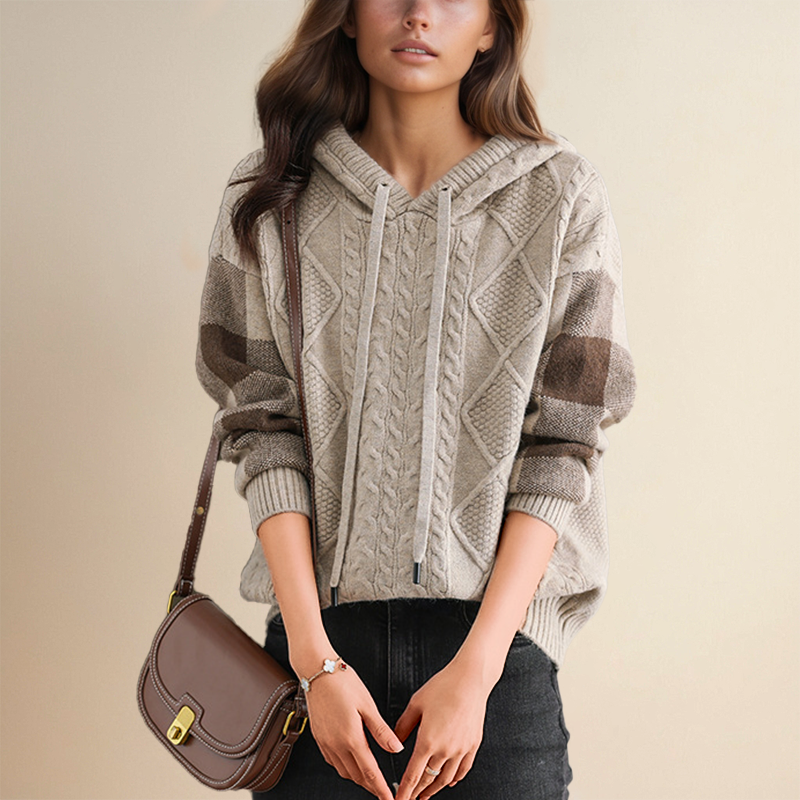 Emily | Knitted Hoodie