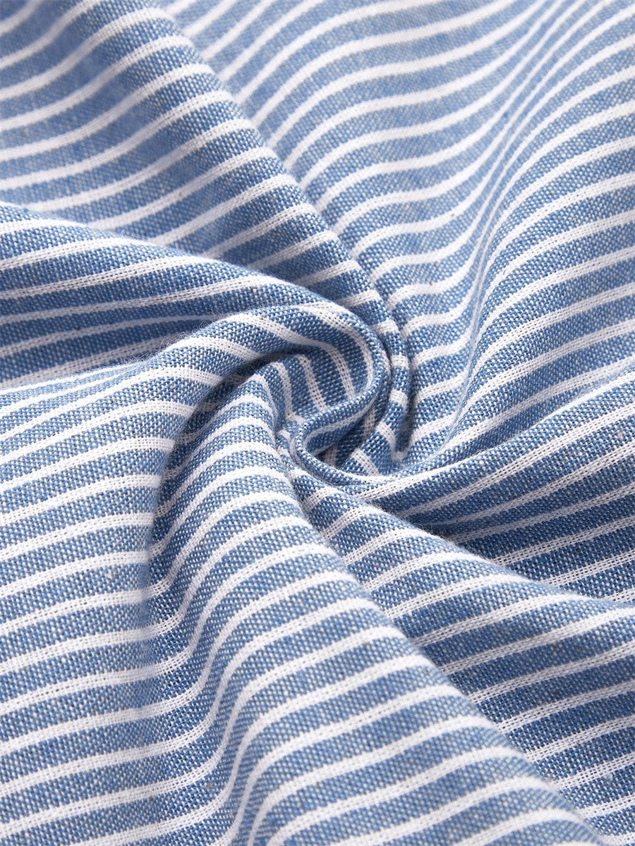 SOFIA | STRIPED MIDI SUMMER DRESS