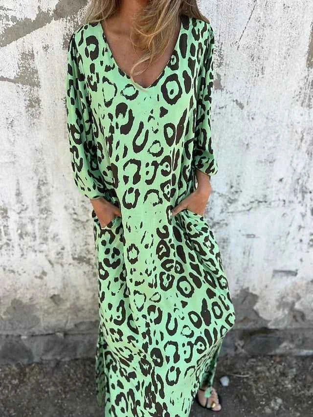 Jessa | Maxi Dress Leopard