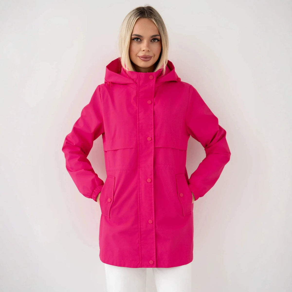 Dovie | Drawstring Hooded Parka