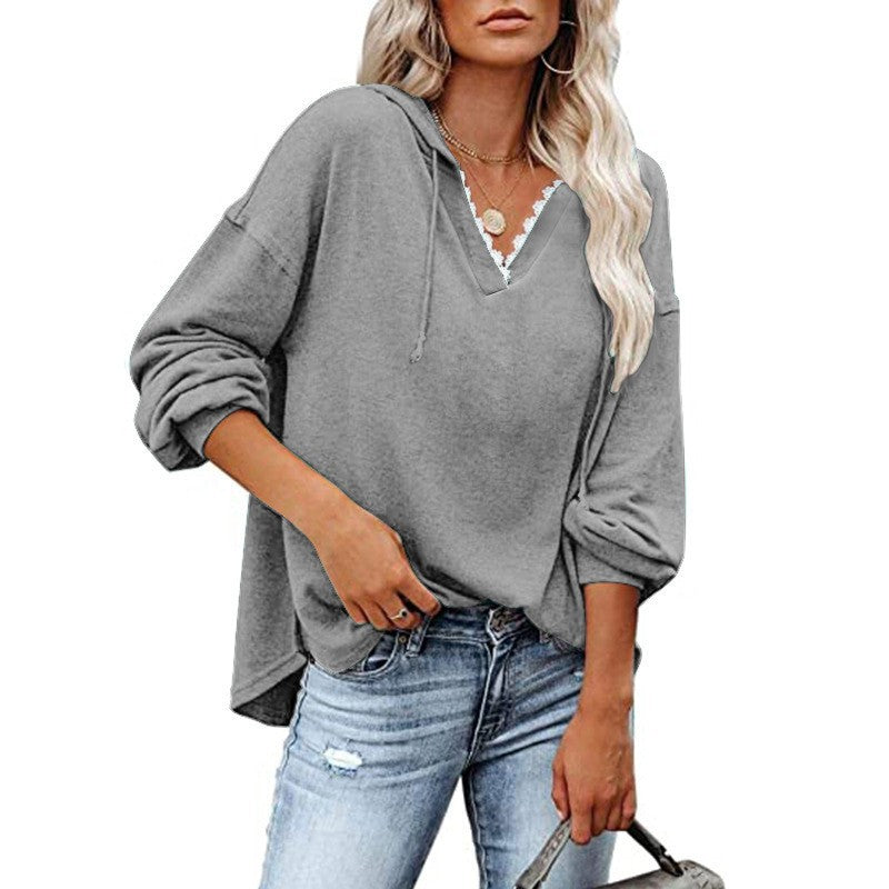 Tashina | Lace-Neck Jumper