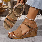 Marycatherine | Buckle-Strap Wedge Sandals