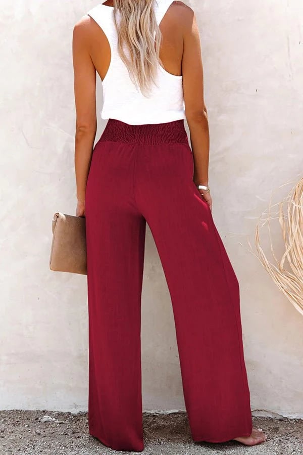 Riana | High Waist Relaxed Trousers