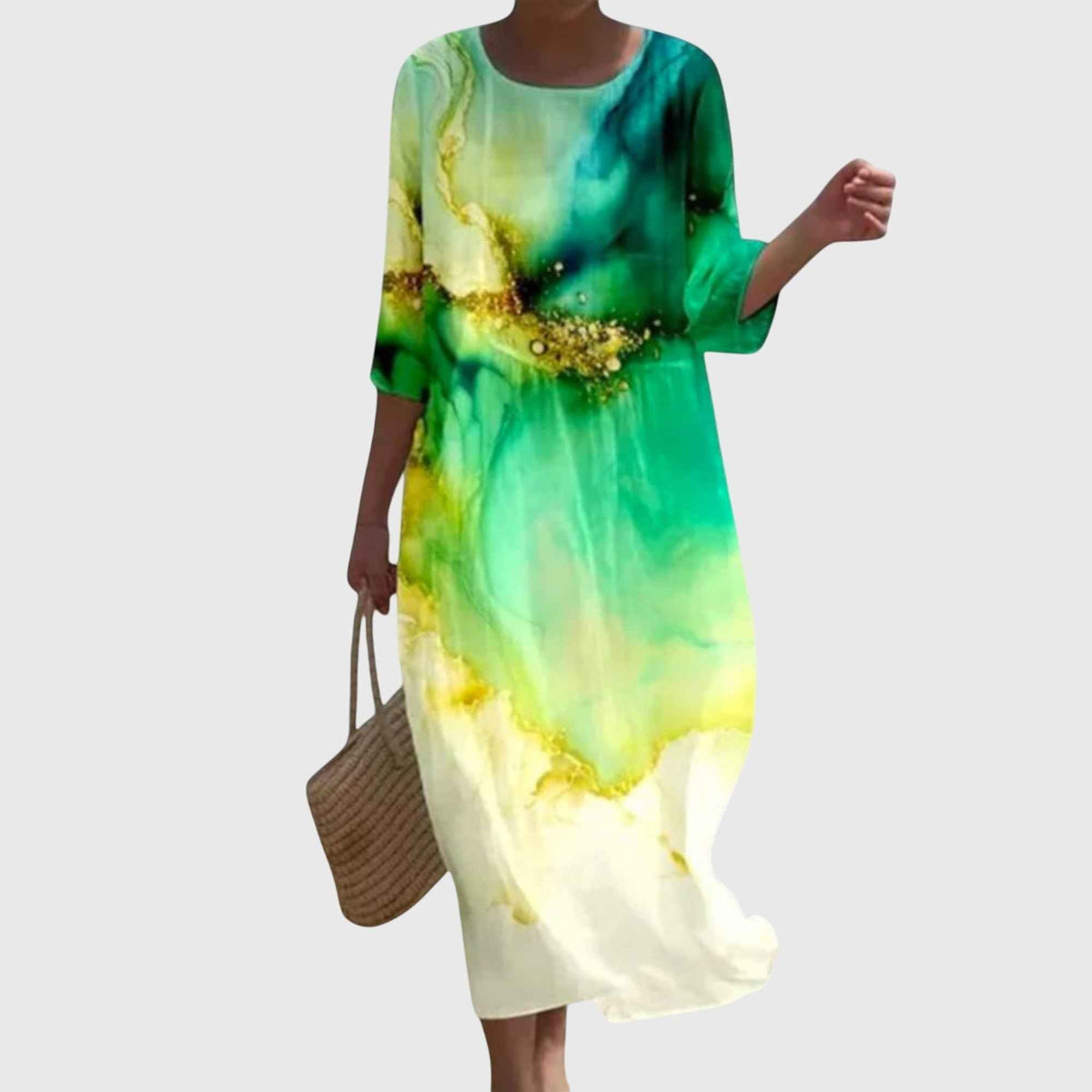 Hayley | Elegant Maxi Flower Dress