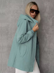 Dovie | Drawstring Hooded Parka