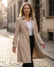 Tarah | Single-Breasted Lapel Coat
