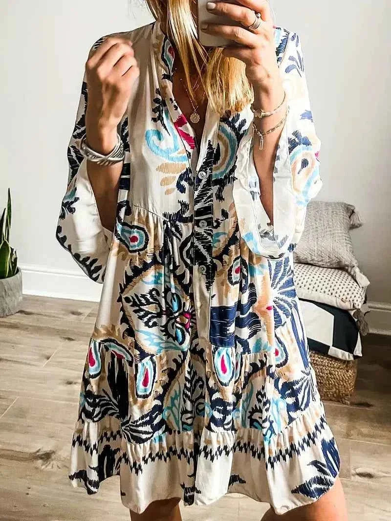 VERONIQUE | PRINTED DRESS